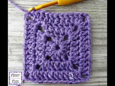 Episode 182: How To Crochet A Solid Granny Square