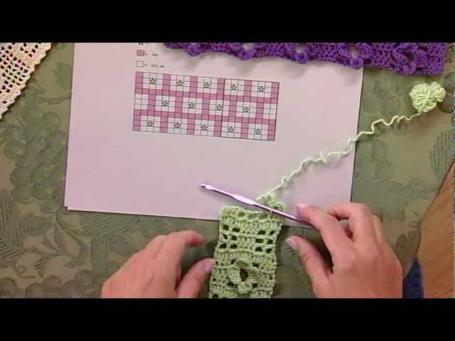 Filet Crochet, from Knitting Daily TV Episode 810