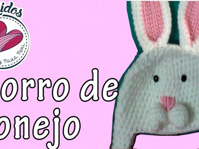 Gorro de conejo a crochet TUTORIAL | PatyNavaNeri