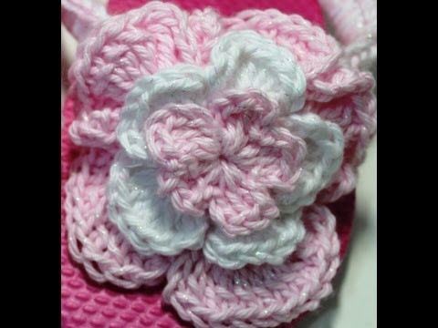 How  to crochet 2 - 3 layer fluffy flowers
