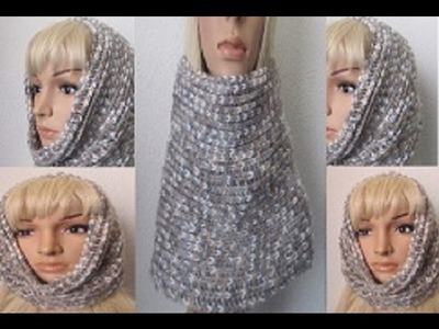 How to Crochet a Cowl-Neckwarmer P#1 by ThePatterfamily