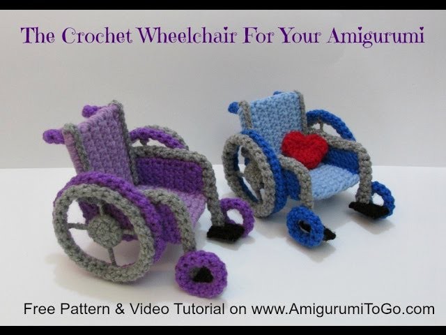 How To Crochet A Wheelchair