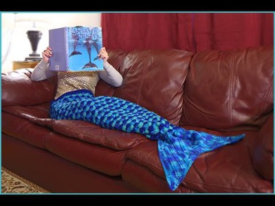 How to Crochet an Adult Mermaid Afghan