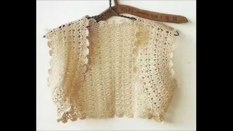 How to crochet beautiful bolero free pattern tutorial