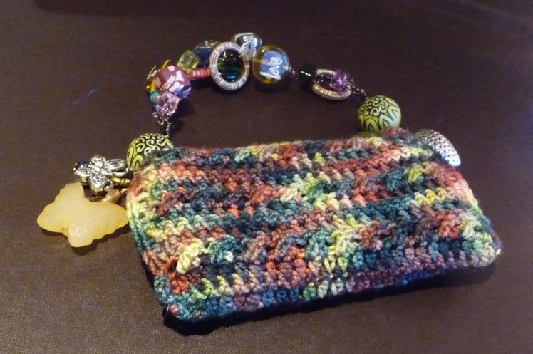 How To Crochet Blackberry or iPhone Purse