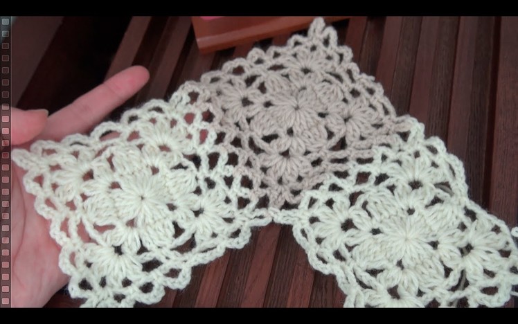How To Crochet Granny Square And How To Join As You Go Tutorial Pattern #9