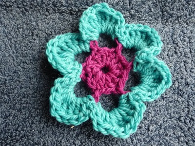 How To Crochet Large Whimsical Flower