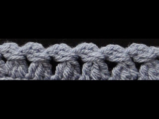 How to Crochet the Edge. Border Stitch P #8 by ThePatterfamily