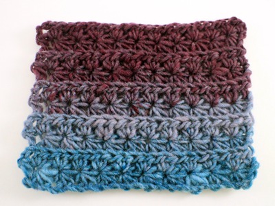 How to Crochet the Star Stitch Pattern