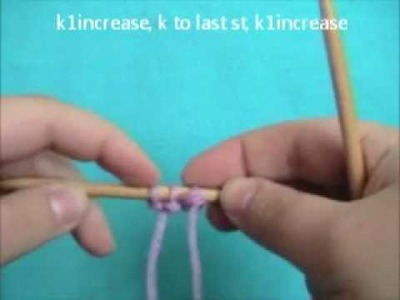 How To: Diagonal Knitting