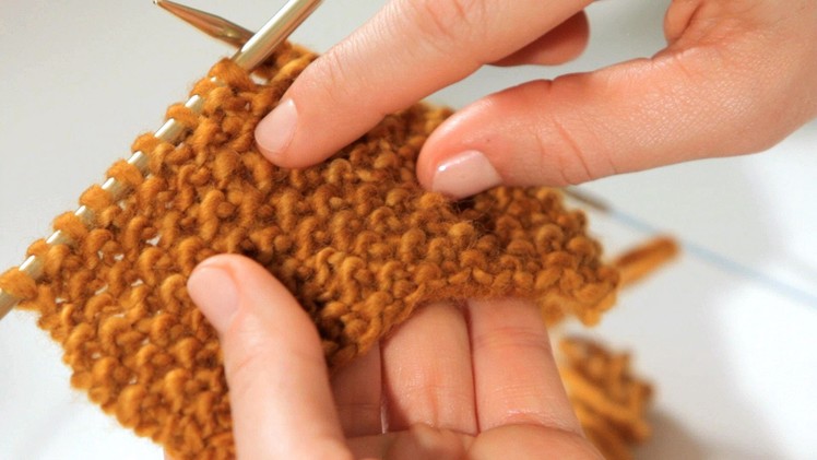 How to Do a Seed Stitch | Knitting