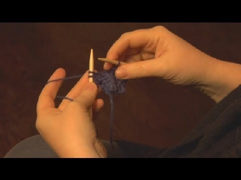 How to End a Knit & Pull Scarf : Knitting a Scarf