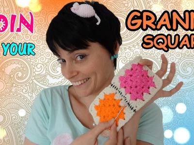 How To Join Granny Squares - Easy Crochet Tutorial for Beginners!