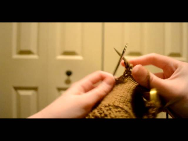 How to Knit a Lateral Braid (Vikkel Braid)
