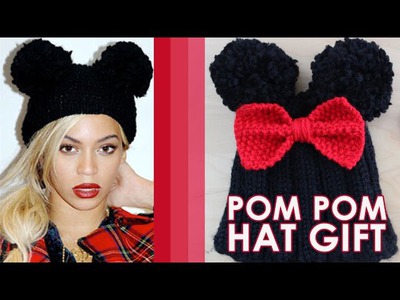How to Knit a Pom Pom Hat | Winter Fashion Knits