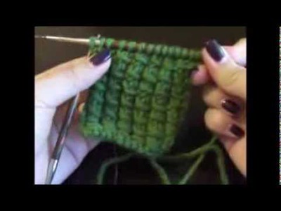 How To Knit Bamboo Stitch