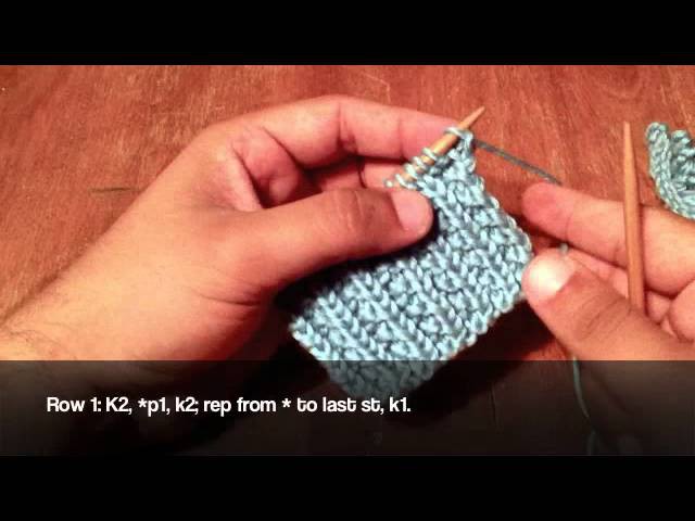 How to Knit the Farrow Rib Stitch