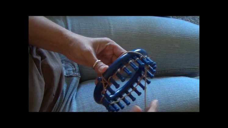 How to Knit the Purl Stitch on a Knifty Knitter Knitting Loom