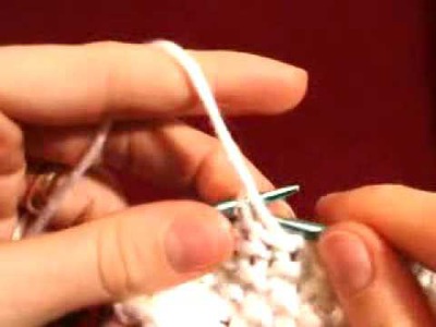 How to knit the seed stitch (continental style)