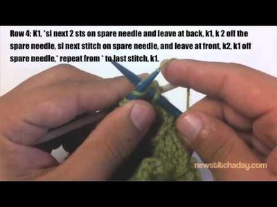 How to Knit The Smock Stitch
