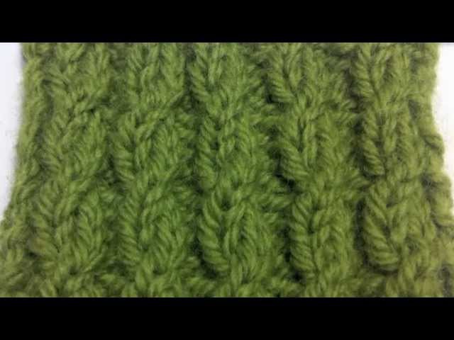 How to Knit The Twisted Cable Rib Stitch