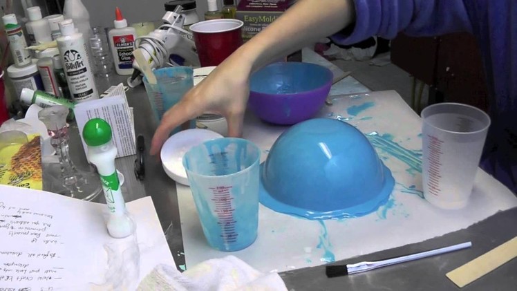 How to Make a Silicone Bowl Mold Craft Tutorial