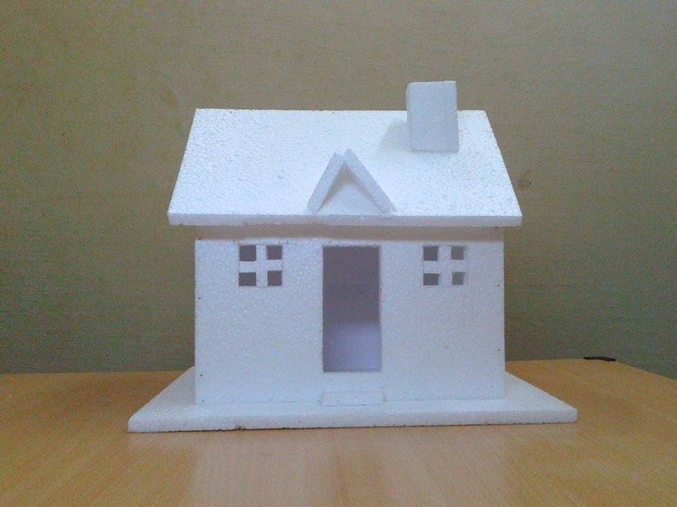 How to Make a Small Thermocol House Model: Craft Ideas for Kids