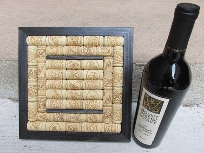 How to Make a Wine Cork Trivet Craft Tutorial