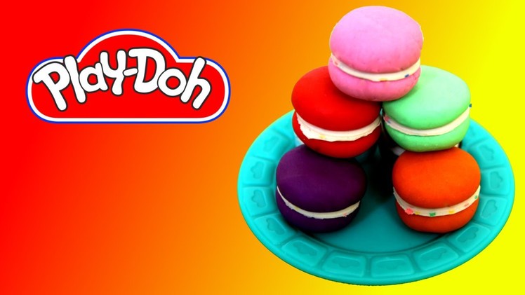 How to make Macaroons out of Play Doh