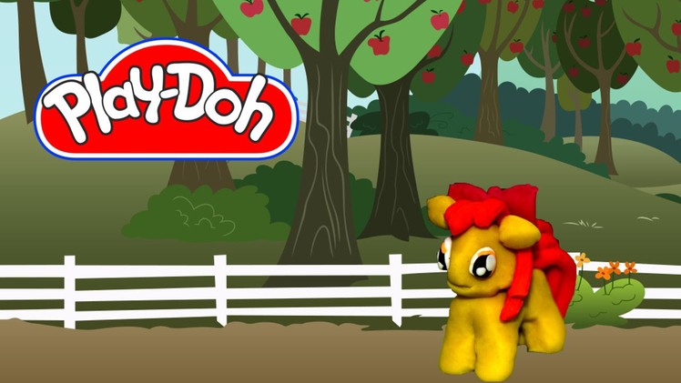 How to make Play Doh Apple Bloom My Little Pony