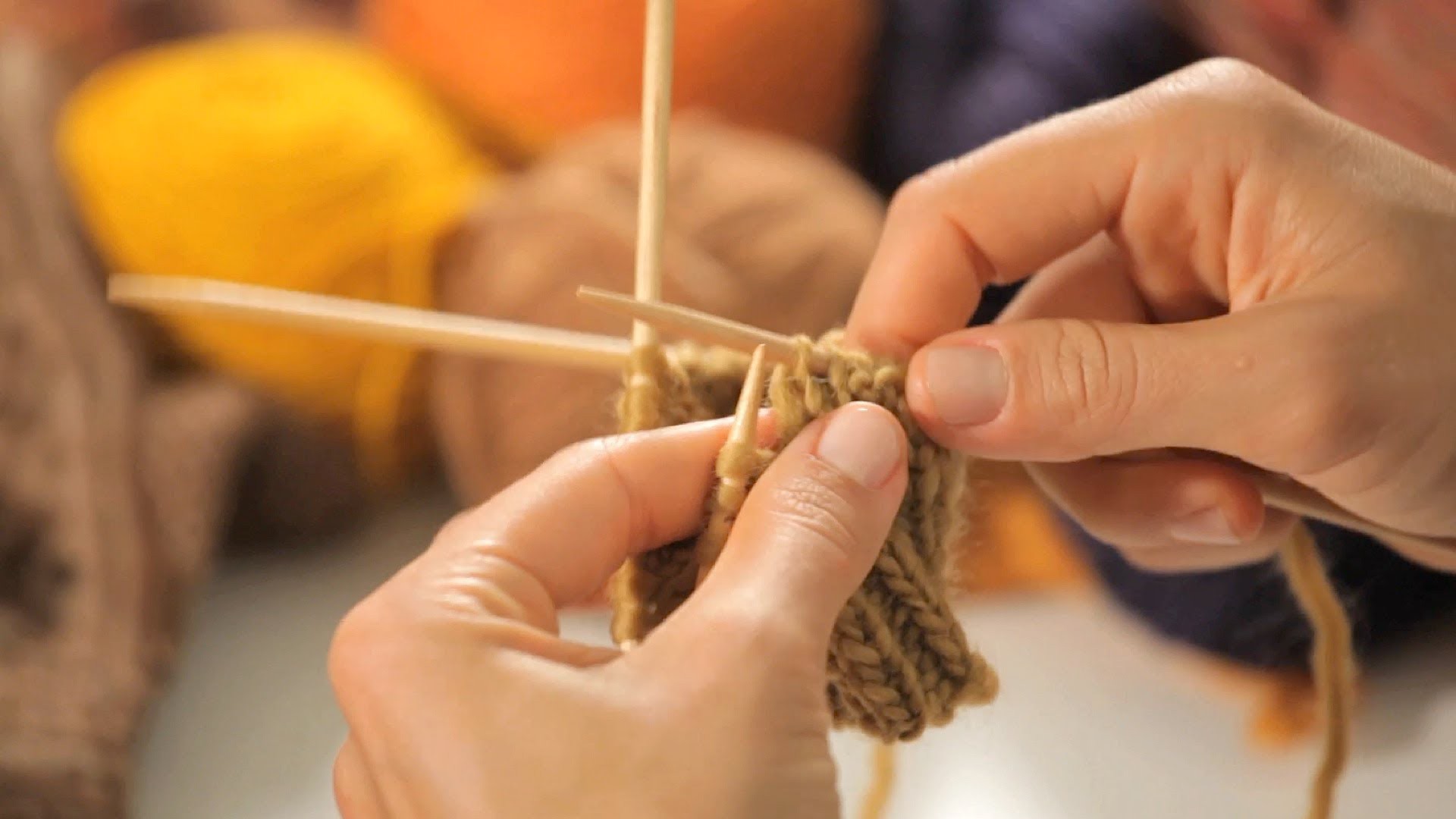How to Work with Double-Pointed Needles | Circular Knitting