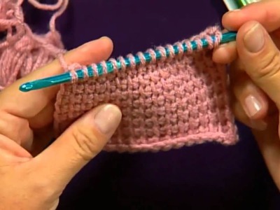 Intro to Tunisian Crochet with Red Heart Yarns