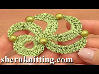 Irish Crochet Motif Tutorial 20