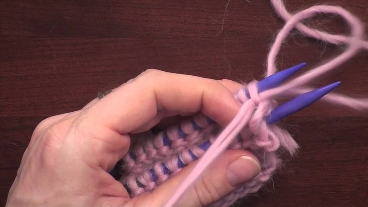 Kitchener Stitch Grafting of Garter Stitch Knitting