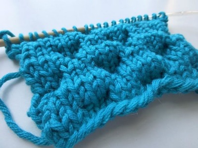 Knit with eliZZZa * Knitting Stitch "Bubbles"