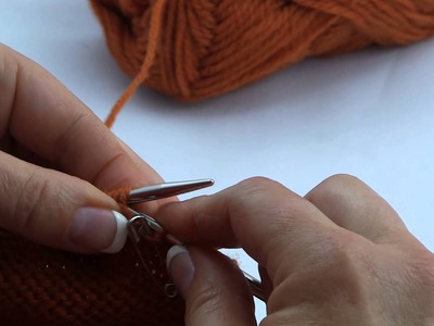Knitting Basics Short Row Sock Heel