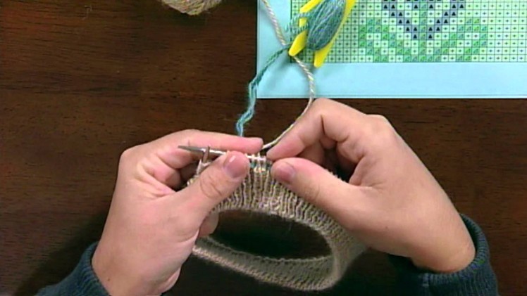 Knitting Daily TV Episode 802's How To, Roositud Knitting, Sponsored by Kelbourne Woolens