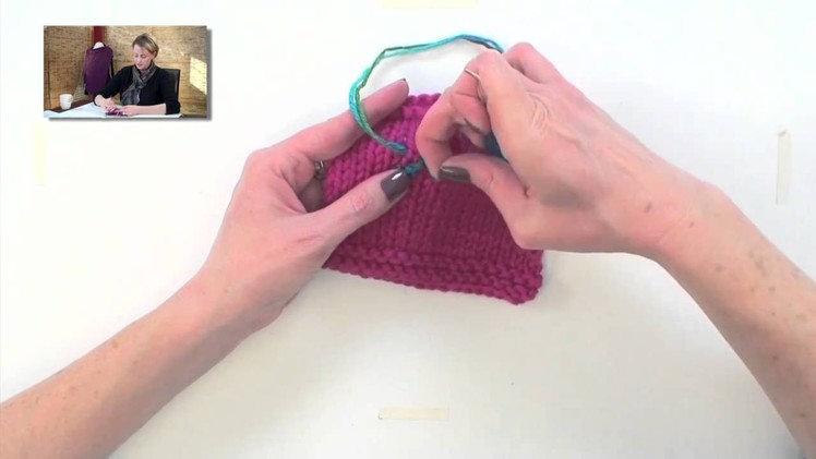 Knitting Help - Duplicate Stitch