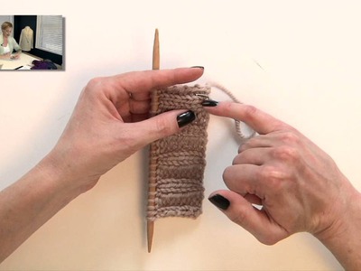 Knitting Help - Weaving in Ends in Ribbing