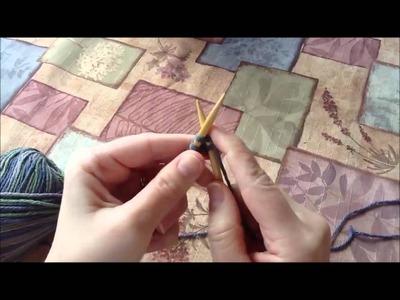 Knitting: How to Knit Stitch (Beginner's Dishcloth Tutorial)