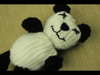 Loom Knit Panda Bear!