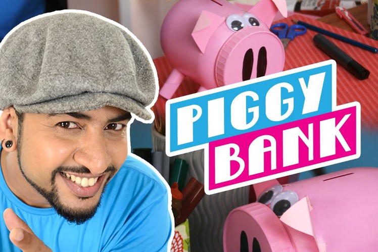 Mad Stuff with Rob – How to make a Piggy Bank | DIY Craft for Children | New Year's Special