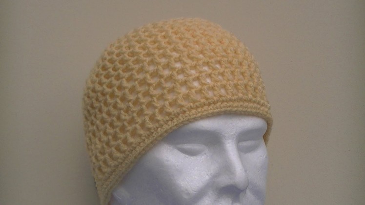Mesh Hat Crochet Tutorial