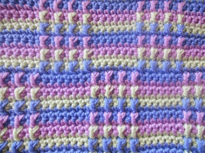 Многоцветный узор Multicolor pattern Crochet