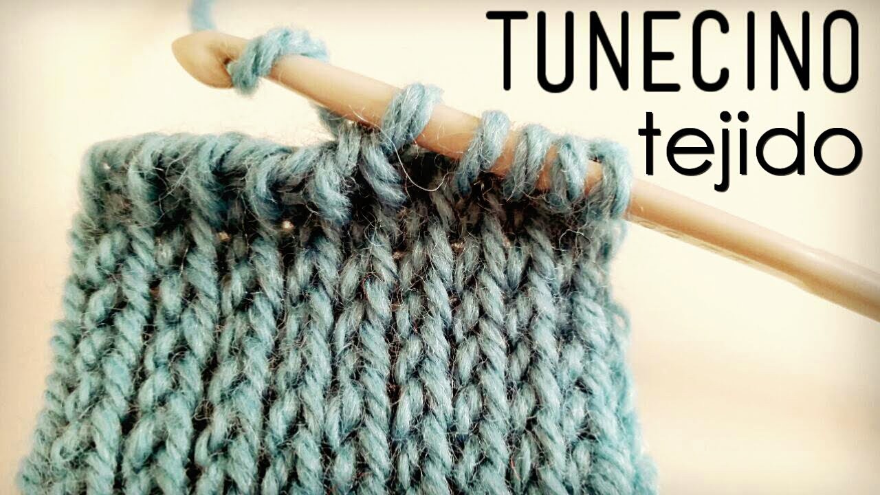 Punto TEJIDO Tunecino (Crochet Tunecino)