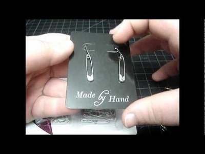 ► Safety Pin Earrings - Craft Tutorial.Suggestion