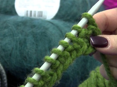 Tutorial 6 -  Knitting Instructions:  How to do the Rib Stitch