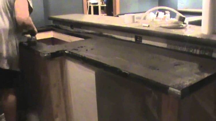 Brewpub DIY Part 3: Concrete Countertops
