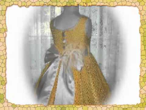 Crochet Pattern Children Dress - Debbie's Sunshine Daisies