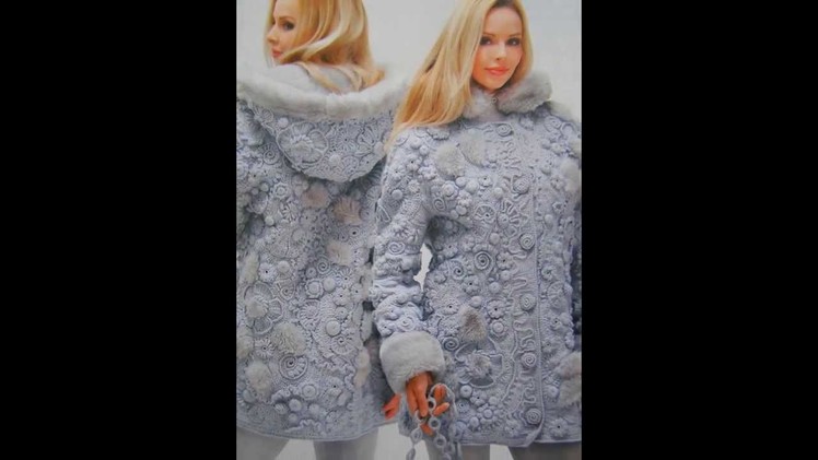 Crochet patterns Fashion Magazine, Zhurnal Mod 572 Autumn - Winter 2013